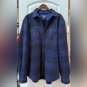 Berkley Jensen Sherpa Lined Mens Shacket